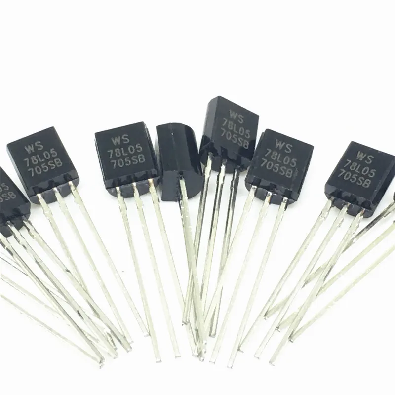 

100pcs 78L05 TO-92 WS78L05 TO92 5V 100mA 0.1A NEW
