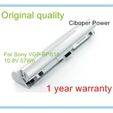 57wh ноутбука Батарея для VGP-BPL18 vgp-bps18 vpcw111xx vpcw115xw vpcw117xc vpc-w121ax/WZ vpc-w217jc