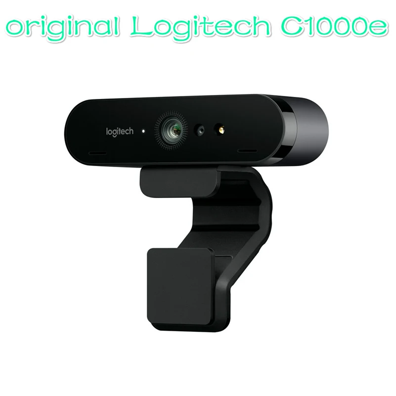

original Logitech C1000e BRIO 4K Webcam Wide Angle Ultra HD 1080p Video Conferencing Camera With Micphone