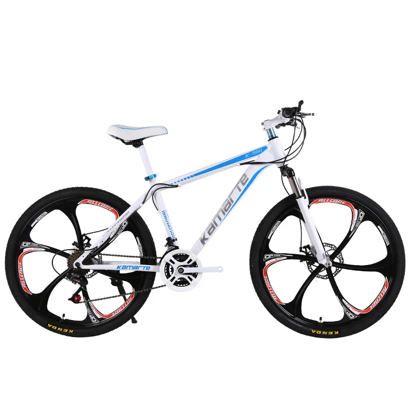 24/26 inch 27 speed top version mountain djustable front fork bike bicycle speed off-road racing shock absorption student bicycl