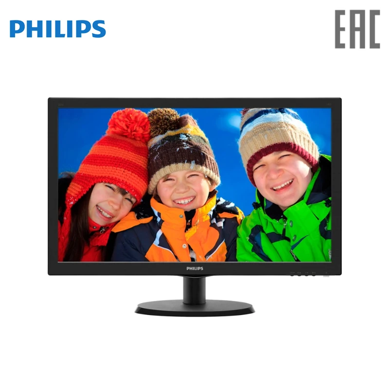 Монитор Philips 21.5&quot 223V5LSB2/10 (62) Черный |