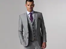 2016 Custom Made Smoking Casamento Fashion Men 3 Piece Suits Jacket Tuxedos Groomsman Suit Men’s Wedding Suits Formal Suits