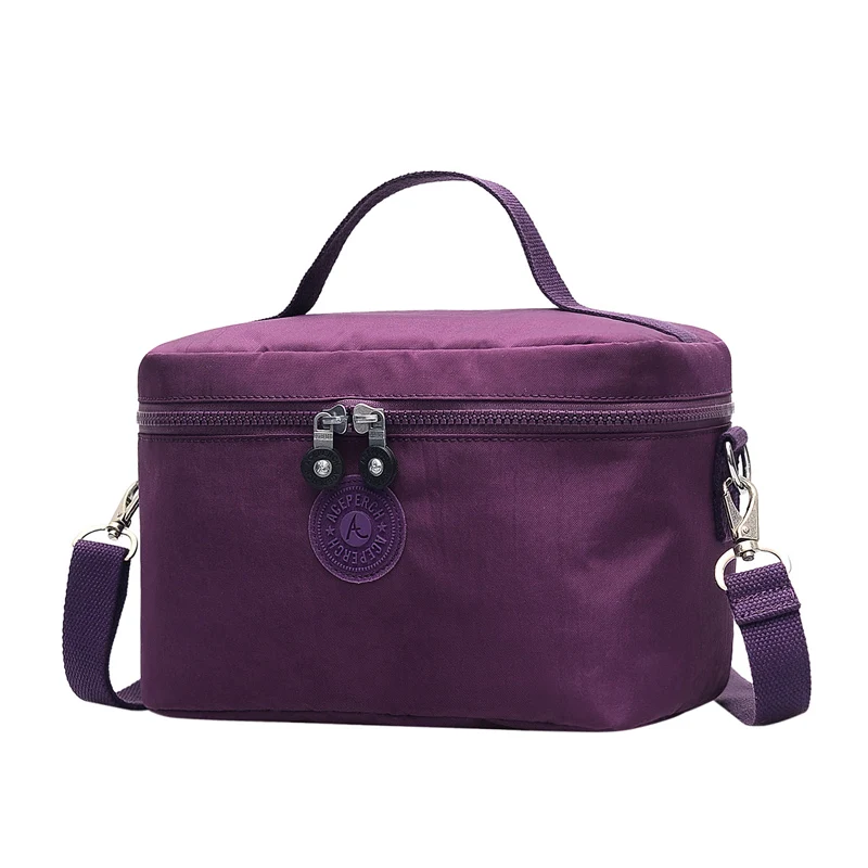 

ACEPERCH Casual Lunch Bags for Women Bag for Food Nylon Tote Bag Sac Isotherme Lunch Box