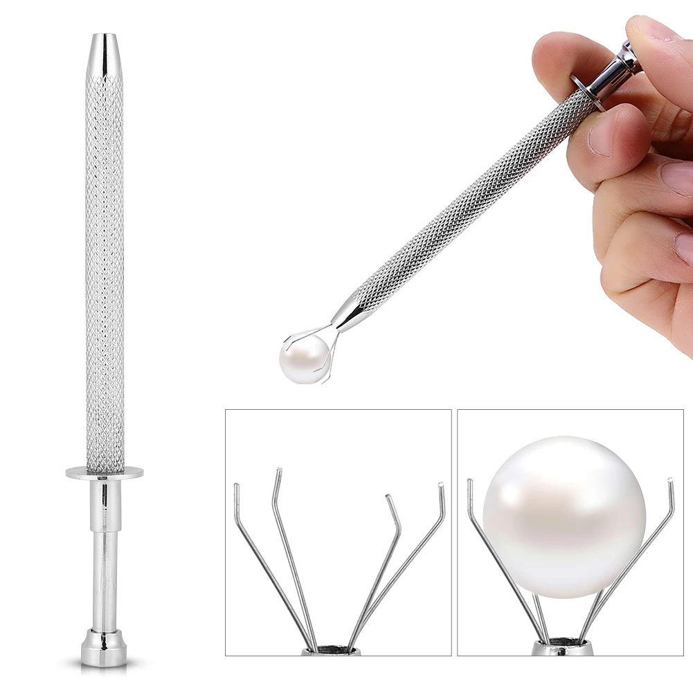 Buy 1pc Tattoo Bead Ball Grabber 4 Claw Stainless
