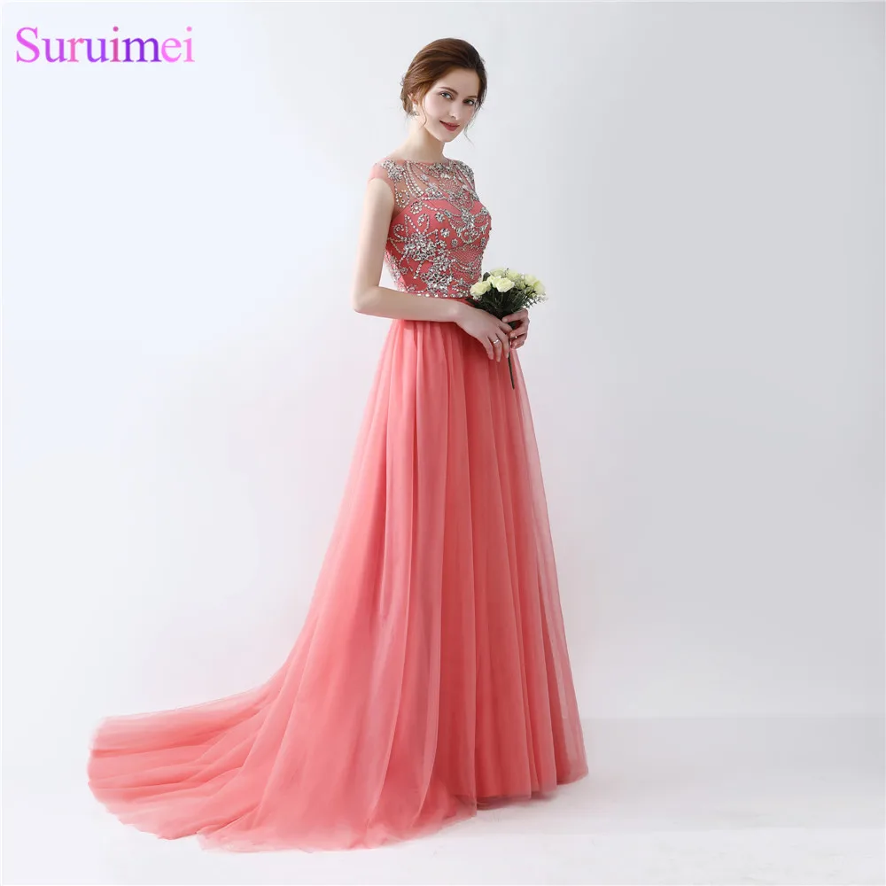 short coral prom dresses