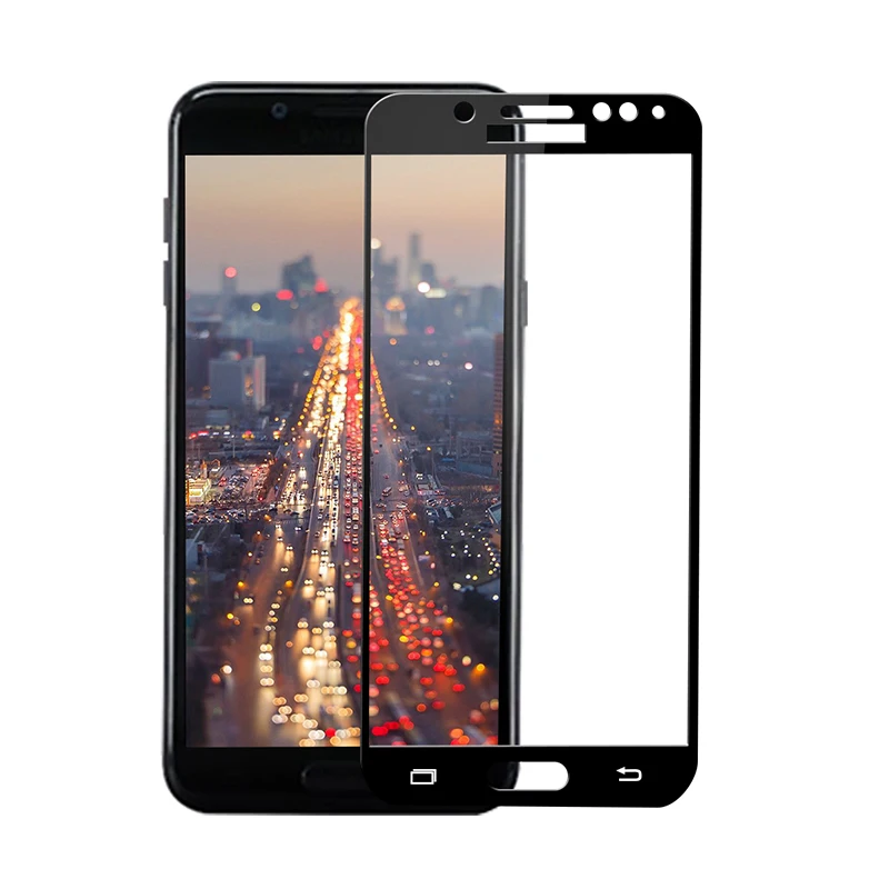Защитное 3D стекло Uppbo для Samsung Galaxy C7 2017 Pro C7010 закаленное C710F/DS C8 C7100 C7000