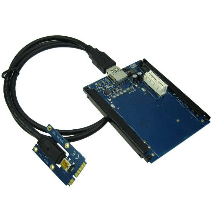 Mini PCIe To PCI Express 1x Slot Adapter Riser Card PCI-e Converter Board