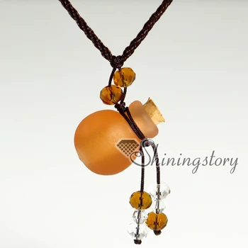 

perfume sample vials murano glass aromatherapy pendants Cheap china jewelry fashion jewelry