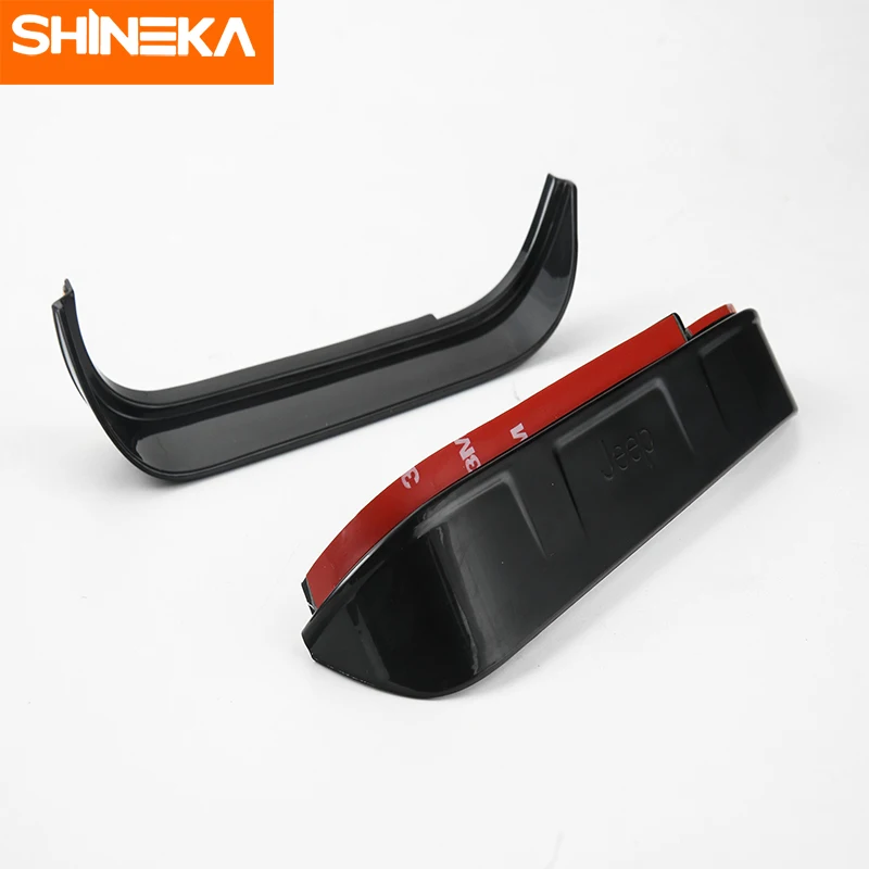 Автомобильные наклейки SHINEKA для Jeep Grand Cherokee 2011 2016 дюйма защита от дождя на зеркало