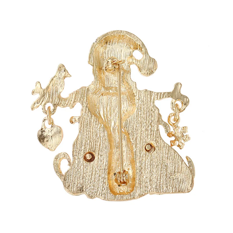 Cute Snowman Brooches Girls Christmas Pins Alloy Metal Women Gifts For Women Lady Classical Fashion Sweater Decoration Pins