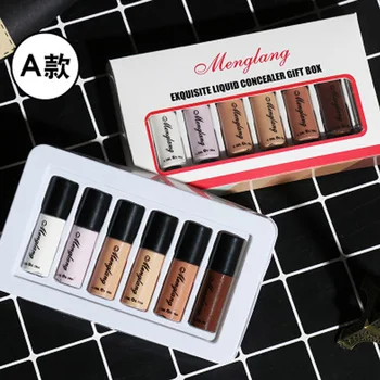 

Primer Liquid Foundation Cover spot liquid concealer Pre-makeup Sample Gift box Suit