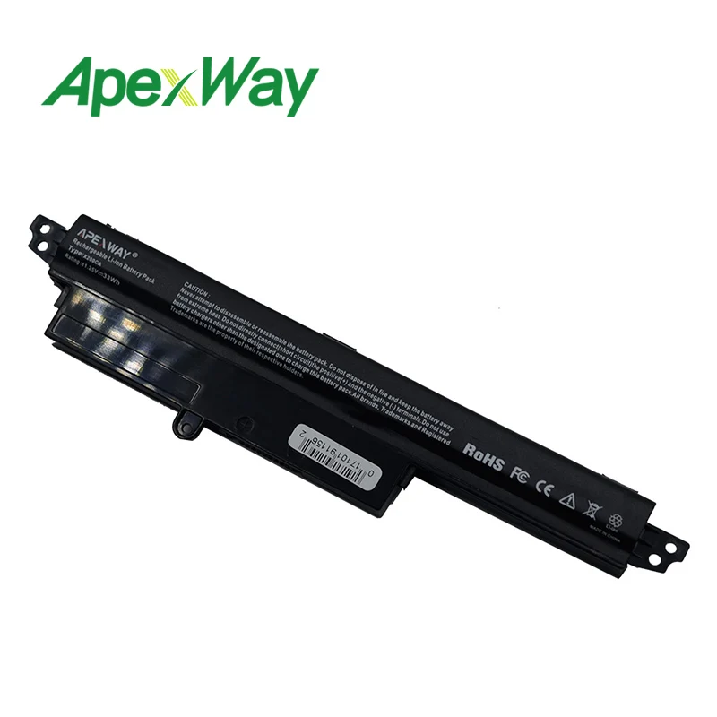 ApexWay Laptop Battery For ASUS A31N1302 A31LMH2 A31LMH2 A31LM9H For VivoBook X200M X200LA F200CA 200CA 11.6\ ApexWay Laptop Battery For ASUS A31N1302 A31LMH2 A31LMH2 A31LM9H For VivoBook X200M X200LA F200CA 200CA 11.6\