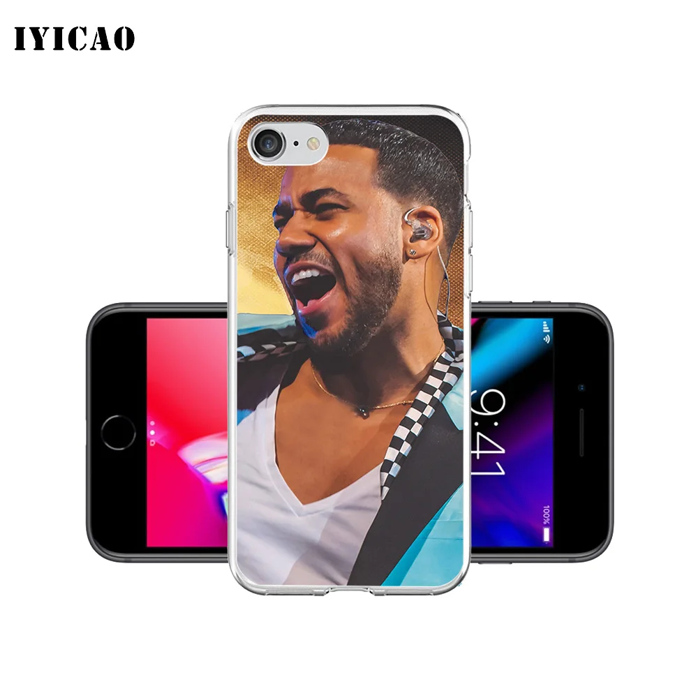 Мягкий силиконовый чехол для телефона IYICAO Latin singer Romeo Santos iPhone X XR XS MAX 6 6s 7 8 Plus 5 5S SE