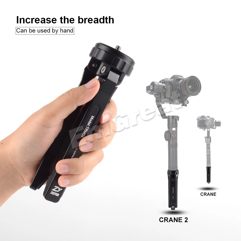 Zhiyun Алюминиевый мини настольный штатив монопод 1/4 винт для Crane 2/Crane Plus/Crane V2/Smooth