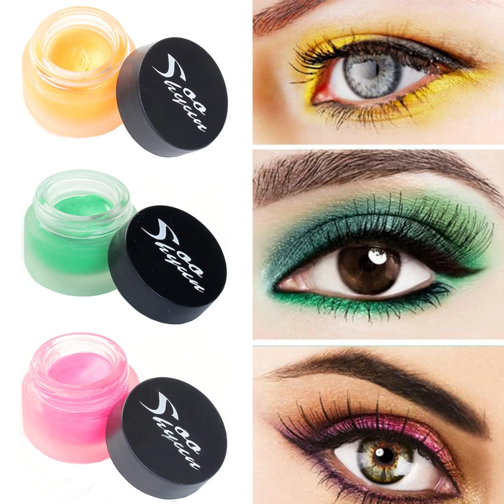 1 Pc Colorful Eye Shadow Pearlized Eyeshadow Long Lasting Makeup Cosmetic For Lady Woman Orange Green Fuchsia 5g Makeup Cosmetic Eye Shadowcolorful Eye Shadow Aliexpress
