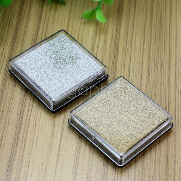 

2x Sponge Mini Cube Inkpad DIY Ink Pad Craft Stamp Scrapbook Paper Fabric Gift