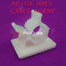 10 шт. YT488 кабельный зажим вискоза фиксированные винтовые отверстия AP-1316 провода фиксированный складной стул-трость типа зажим