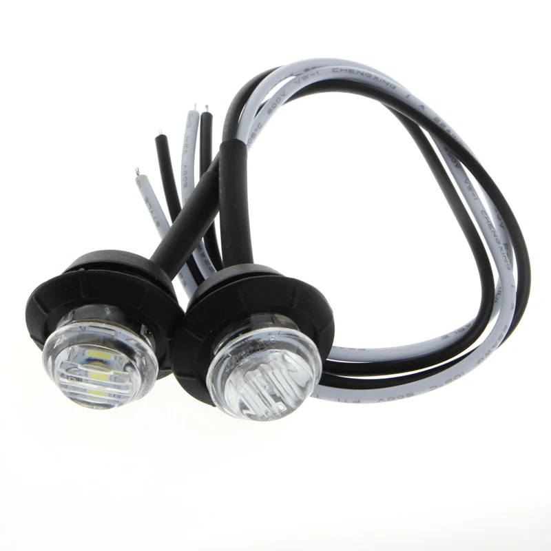2 шт. Автомобильные светодиодные мини маркеры 3/4 дюйма|light waterproof|light led waterprooflight |