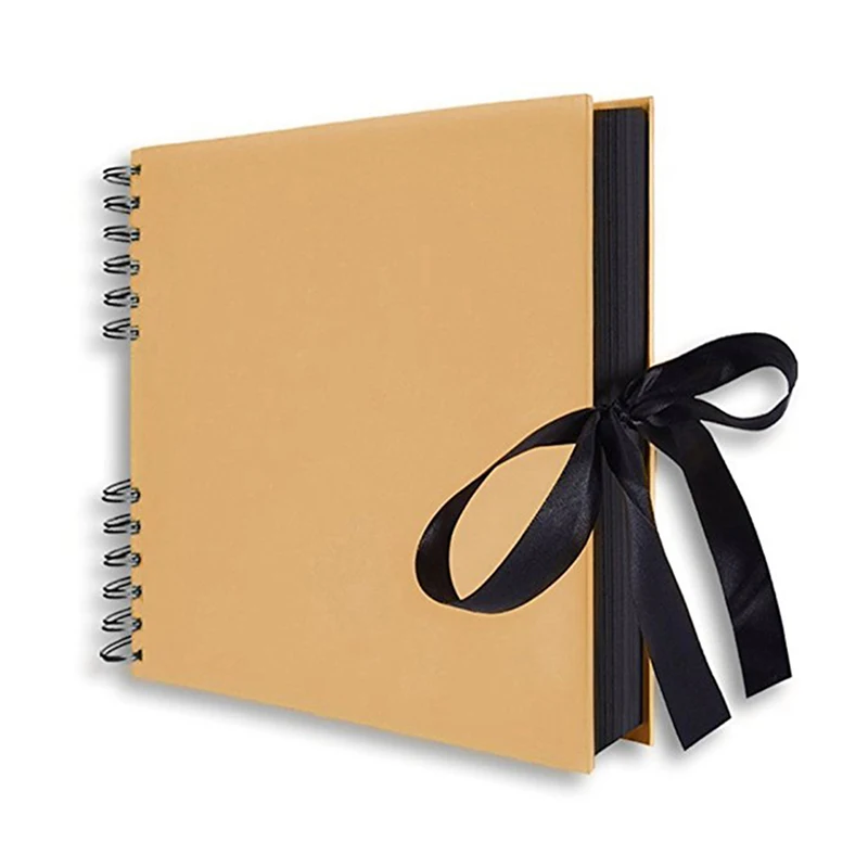 

20/40 Pages Scrapbook DIY Photo Album Craft Paper Valentine's Day Gifts Wedding Guest Book Anniversary Travel Memory