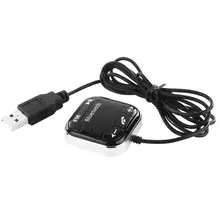 VODOOL Display LCD Car Transmissor FM Sem Fio Bluetooth Handsfree Áudio Rádio MP3 Música Adaptador USB Carregador de Carro Bluetooth Car Kit