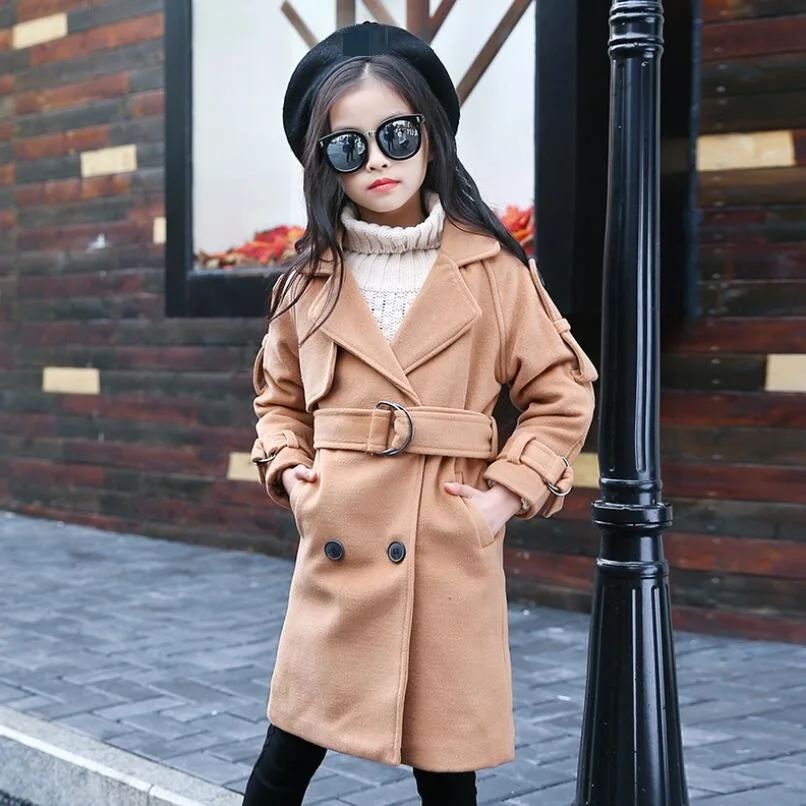 girls wool coat