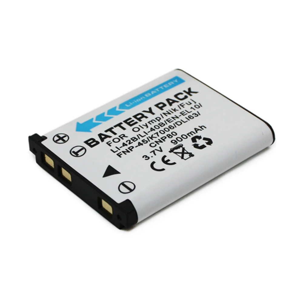 900mAh Li 42B Li42B Li 40B Li40B Camera Battery For Olympus