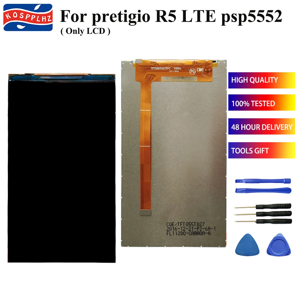 KOSPPLHZ для pretigio Grace R5 LTE psp 5552 duo ЖК-дисплей и сенсорный экран в сборе 5 дюймов DUO 5552DUO +