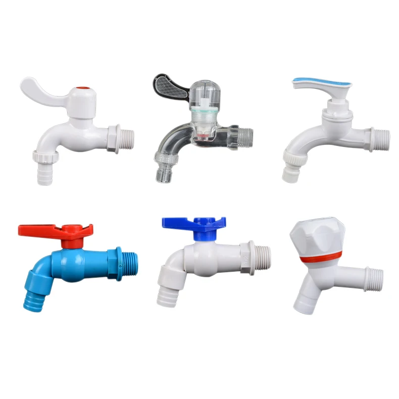 

1/2 3/4 strainer faucet kitchen washing machine special household single cooling plastic faucet