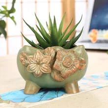 Комнатные растения керамический цветок садовый керамический завод сад оформление балкона ваза цветочный сосуд