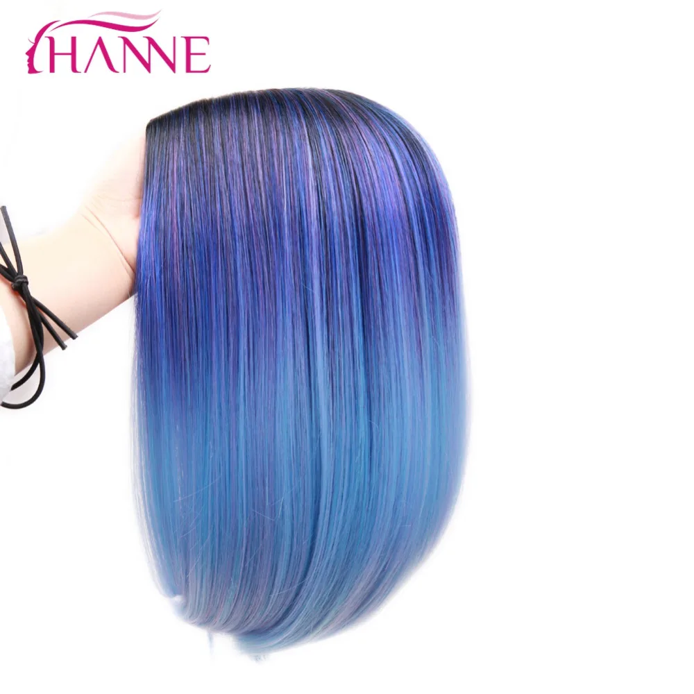 Buy Blue Highlights Black Hair And Get Free Shipping On AliExpresscom