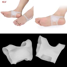 KLV без скольжения ортопедические стельки колодки для обуви женские силиконовые аксессуары ноги вальг коррекция ног