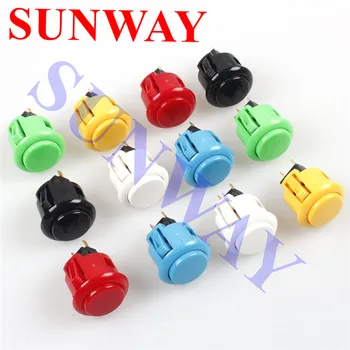 

12x Sanwa Original OBSF-24 Push button 24mm Arcade Push Buttons For Jamma Mame PS3 Xbox 360
