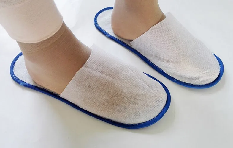 Pares de Azul Casa de Hóspedes 28cm para Mulher Branco Towelling Hotel Chinelos Descartáveis Terry Spa Sapatos 50 4 Phones & Accessories