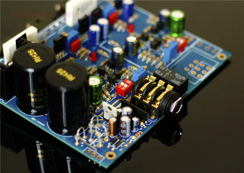 QHA4 аудио HIFI Class A FET транзистор дискретный компонент усилитель для наушников