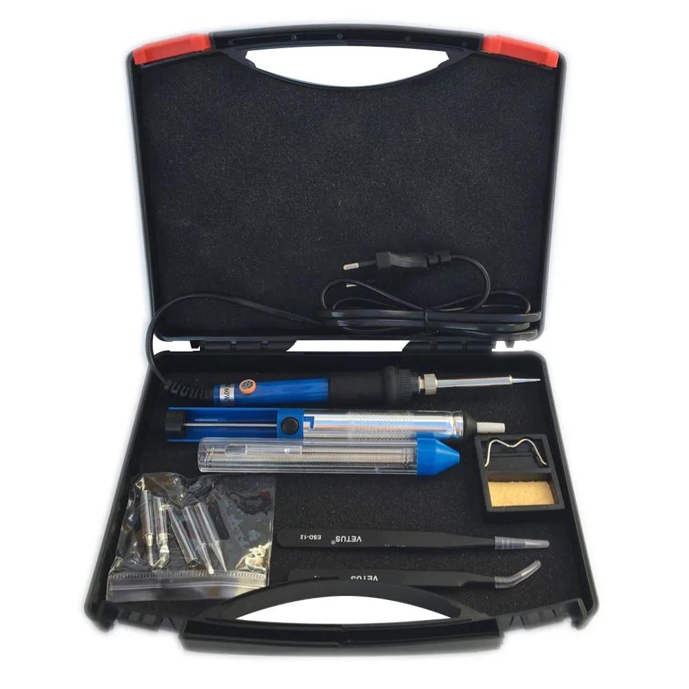 Thermoregulator Soldering Iron Kit 60W EU Plug 220V Rework Station