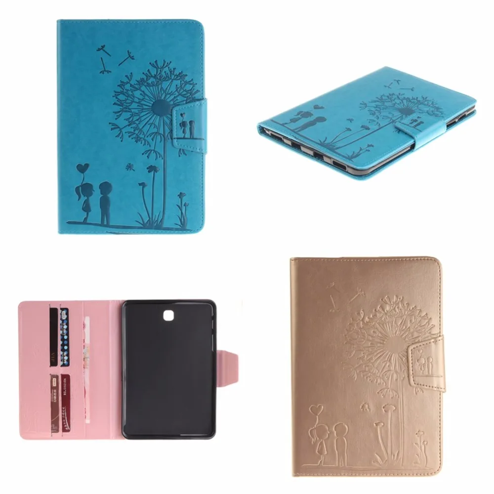 

For Samsung Galaxy Tab S2 8.0 T710 T715 T715C Case with Embossing Style PU Leather Stand Case Cover for Samsung Tab S2 8 inch H