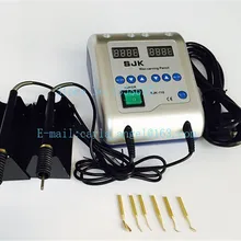 220 В Стоматологическая лабораторная сварочная машина с 2 ручками в комплекте с 6 наконечниками электрическое устройство для нанесения воска нож для резьбы