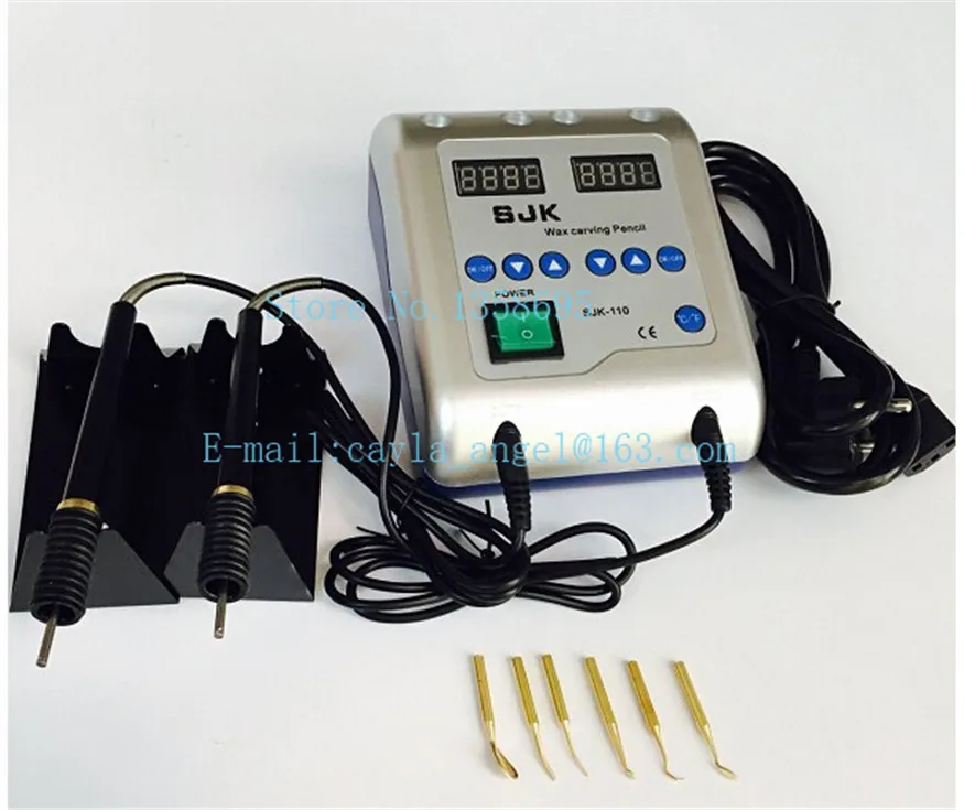 220V Dental Lab Wax Welder with 2 pens Complete with 6 Tips Electric Waxer Carving Knife Machine цена 220V Dental Lab Wax Welder with 2 pens Complete with 6 Tips Electric Waxer Carving Knife Machine цены онлайн