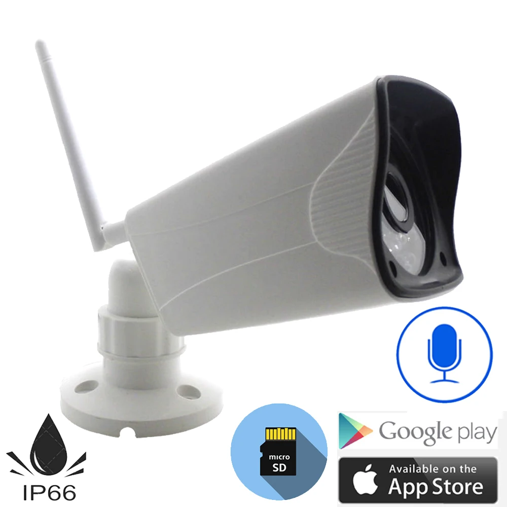 

JIENUO IP Camera WIFI 1080P 960P 720P HD Outdoor CCTV Security Outdoor Waterproof Audio Wireless HD Infrared Home Surveillance
