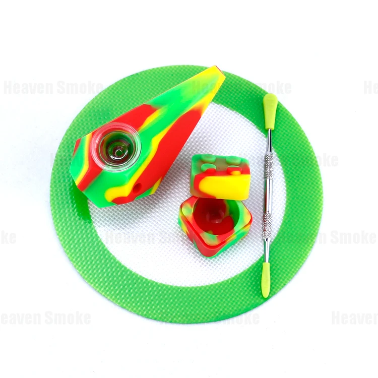 diamond smoking silicone pipe - heaven smoke (24)