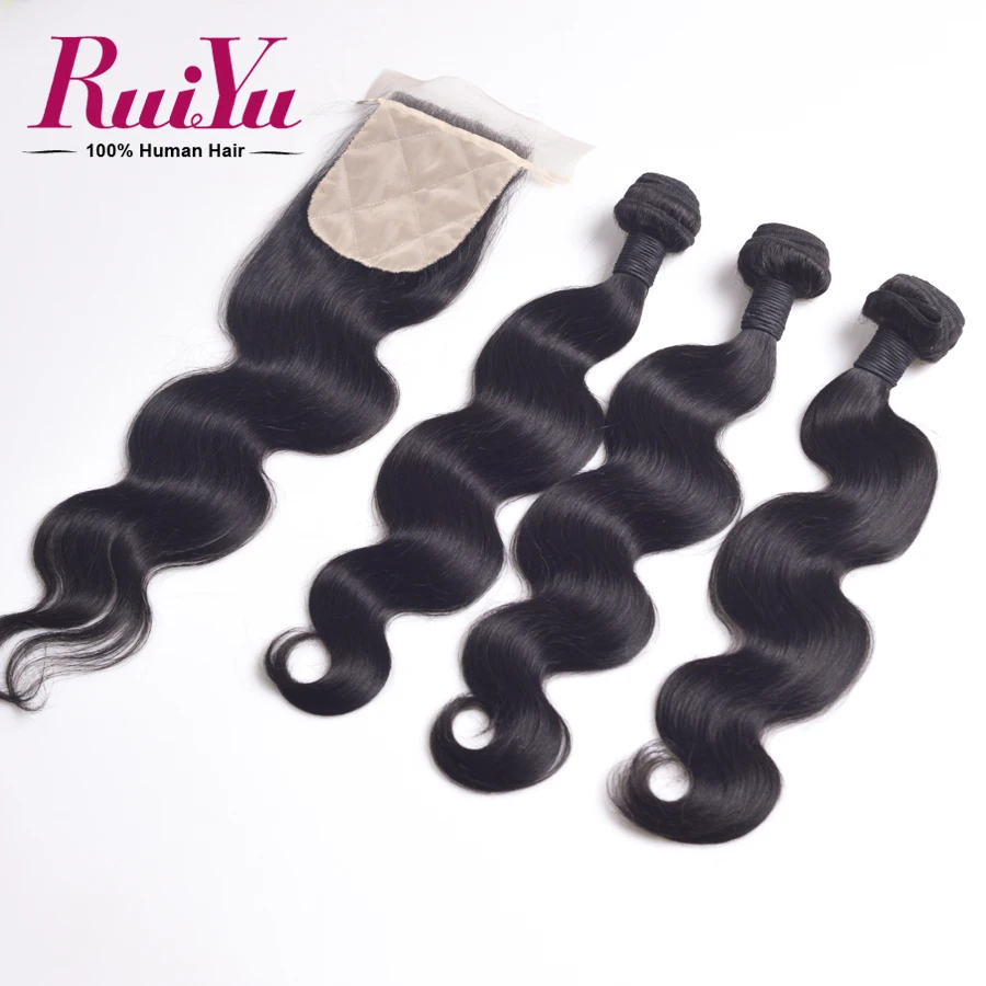 

Peruvian Virgin Hair With Silk Base Closure Pervian Virgin Hair Body Wave Silk Base closure and Bundles 3 Bundles With Closure