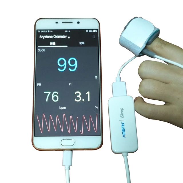 mobile Handheld Pulse Oximeter home Oximetro Pulsioximetro finger Heart