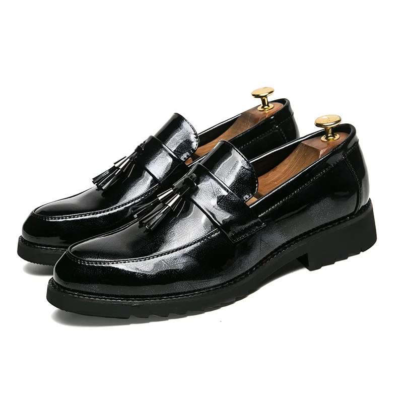 cool designer shoes men mixed colors tassel footwear luxury brand camouflage italian formal dress evening moccasins homme flats (9)
