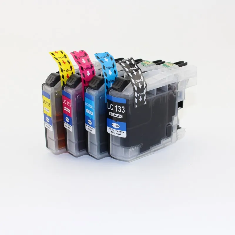 XIMO 4PACK 133 Compatilbe Ink Cartridge For Brother LC133 With Chip For XIMO 4PACK 133 Compatilbe Ink Cartridge For Brother LC133 With Chip For