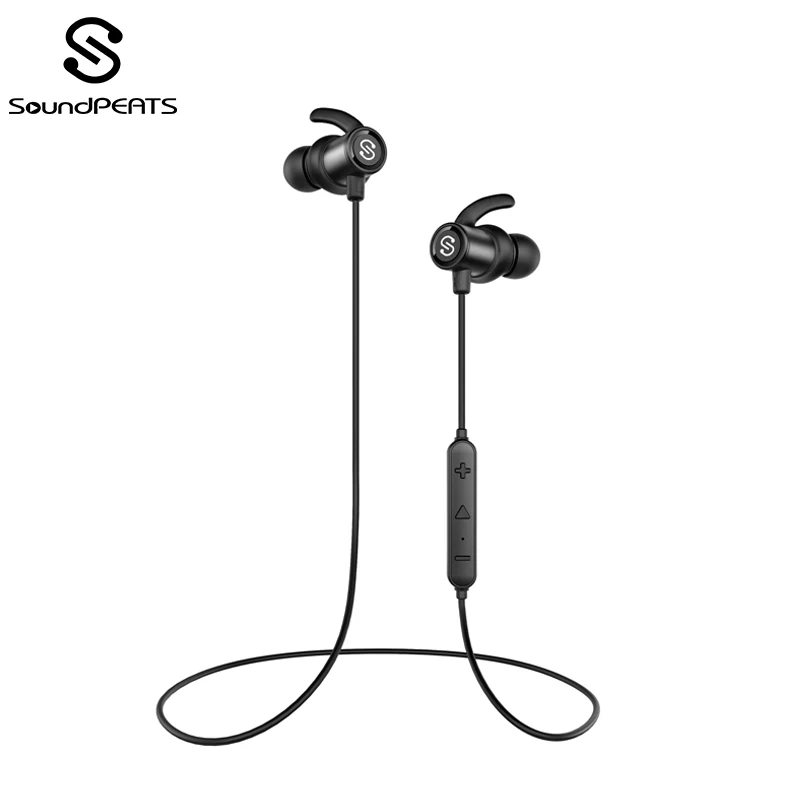 

SoundPEATS Bluetooth Earphone Q30Plus Sport Sweatproof IPX6 Waterproof Stereo Wireless Earphone With Microphone for iPhone