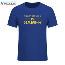 

TRUST ME I'M A GAMER FUNNY PRINTED MENS T-SHIRT PS4 XBOX COMPUTER GEEK TEE SUMMER MEN'S PRINT T SHIRT SIZE SIXE XS-XXL