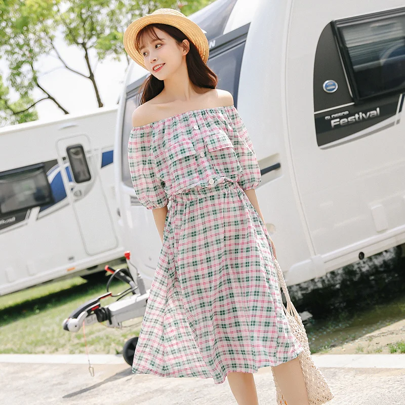 Summer Dress Women 2018 Bts Ulzzang Harajuku Kawaii Korean