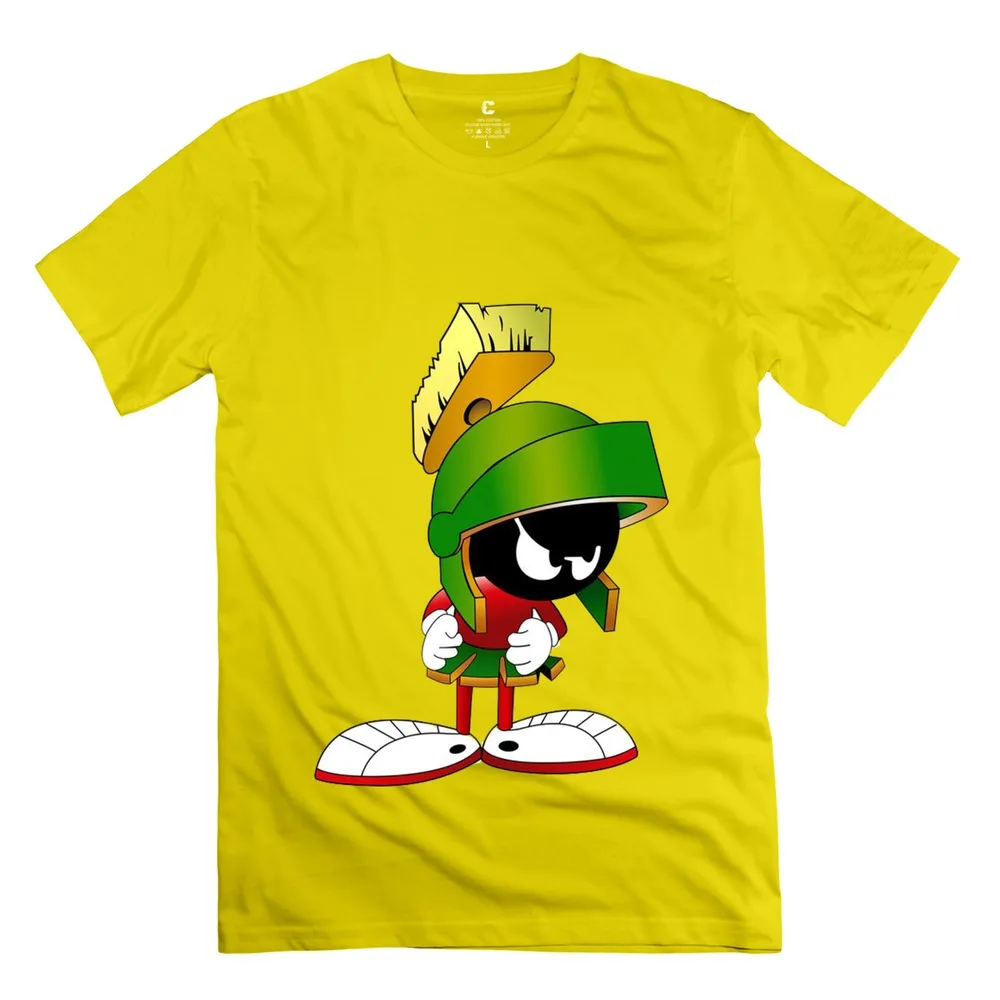 brand Marvin The Martian 9 t shirt music o collar male idea t shirts ...