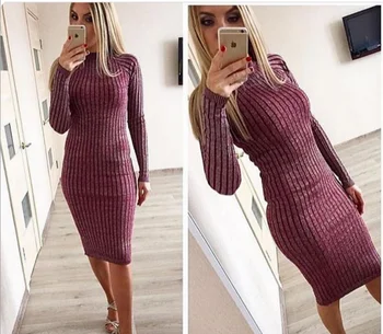 

Robe 2017 Rushed Women Dress Cotton Polyester Lanon Brief Straight Full None 2017 Spring Knit Woman Head Elastic Solid Body