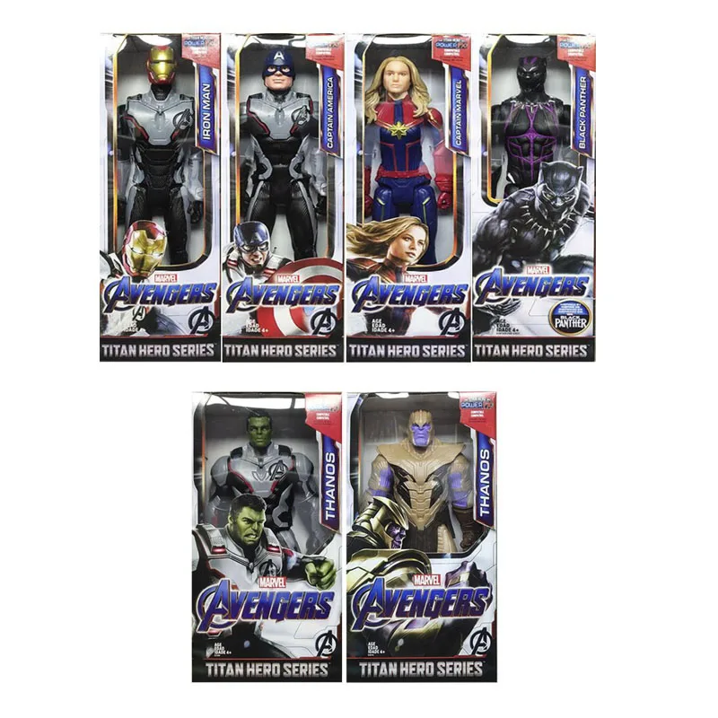 

Marvel Avengers Thanos Iron Man Captain America Captain Marvel Hulk Spiderman PVC Action Figure Toys